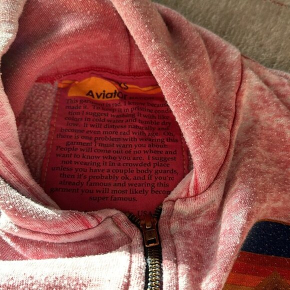 Aviator Nation Zip up XS - Picture 4 of 4